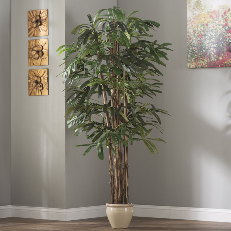 Primrue Pembroke Artificial Foliage Tree in Planter & Reviews Wayfair